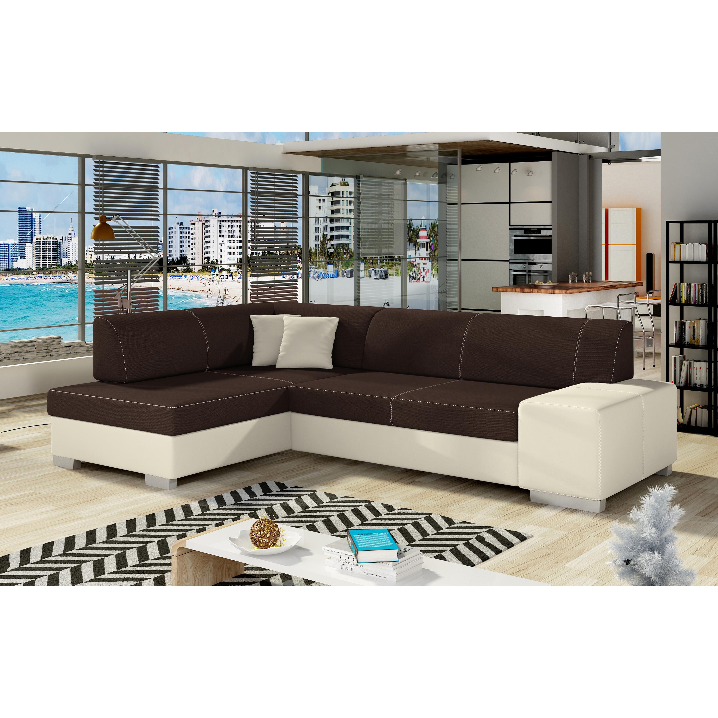 ELTAP, Sofa, Fabio (Ecksofa, 4-Sitzer, Bettsofa)