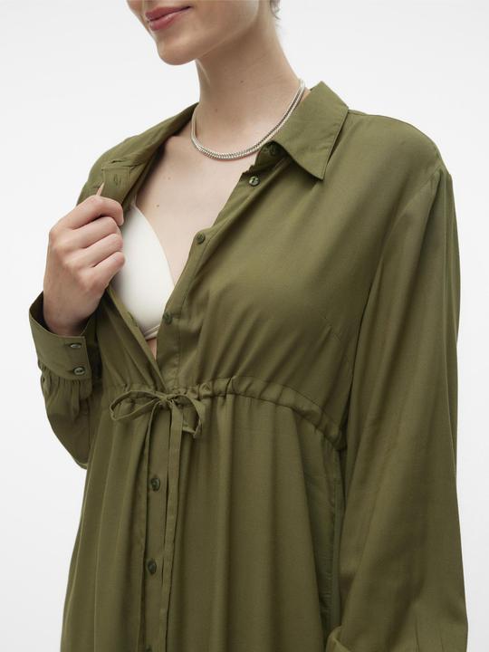 Actual product image Mamalicious MLIMAN Umstandskleid Hemdblusenkleid (M)