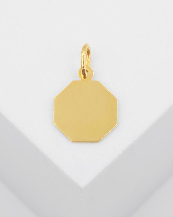 Image du produit Muau Pendant guardian angel yellow gold 750, 16x10mm (Or jaune 750/18K)