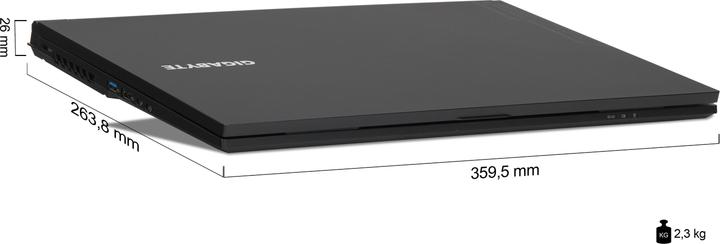 Produktbild Ankermann Gigabyte G6 Gaming (16", 1000 GB, 32 GB, DE, Intel Core i7-13620H)