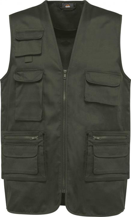 Image du produit Kariban Gilet polycoton multipoches doublé (M)