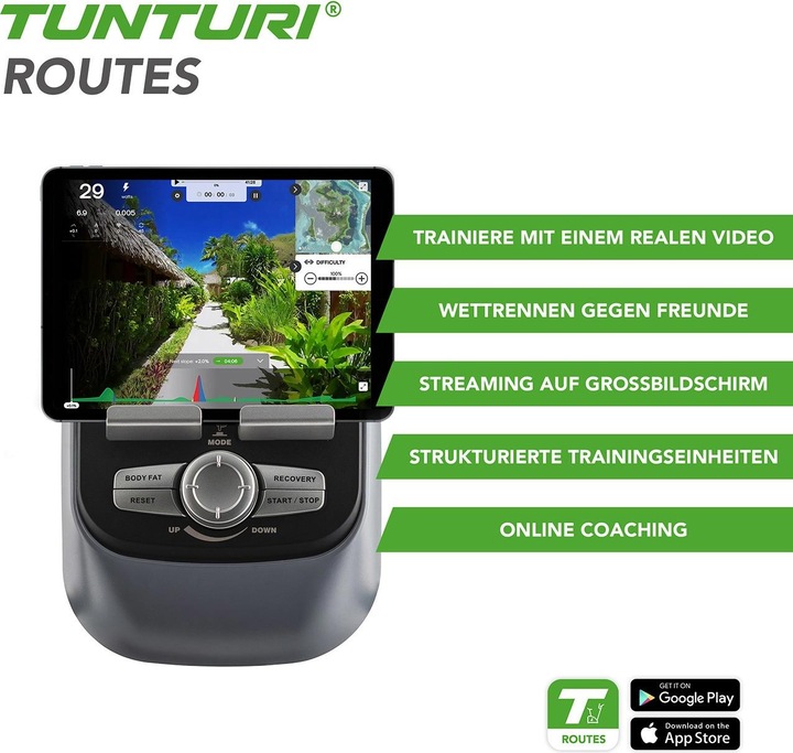 Produktbild Tunturi Ergometer Liegefahrrad Performance E50R