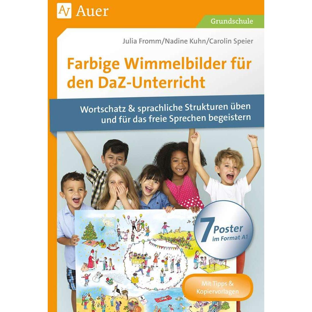 Farbige Wimmelbilder für den DaZ-Unterricht, Schulbücher von Caroline Speier, Nadine Kuhn, Julia Fromm