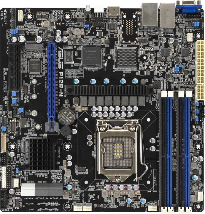 Productafbeelding ASUS P12R-M (LGA 1200, Intel C252, mATX)