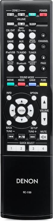 Actual product image Denon Avr-X1100w (7.2 channels, FM, AM)