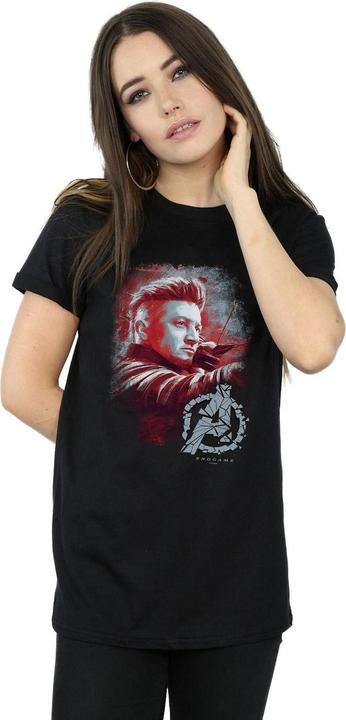 Produktbild Avengers Endgame Hawkeye Gebürstete Baumwolle Boyfriend TShirt (S)