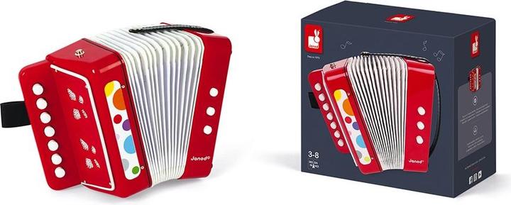 Immagine prodotto Janod Fisarmonica dei coriandoli (Inglese, Spagnolo, Francese, Italiano, Tedesco)