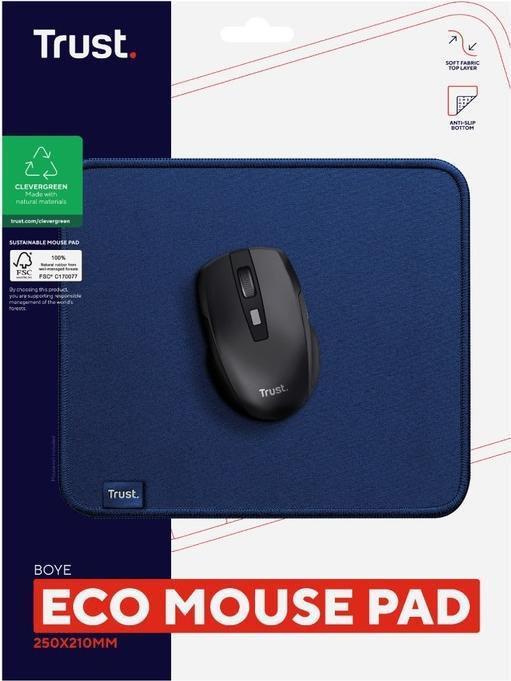 Produktbild Trust Boye Mouse Pad Eco Blue (M)