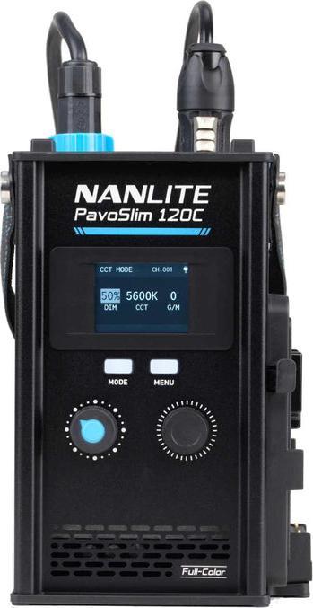 Actual product image Nanlite PavoSlim 120C (Studio light, Surface luminaire, Video light)