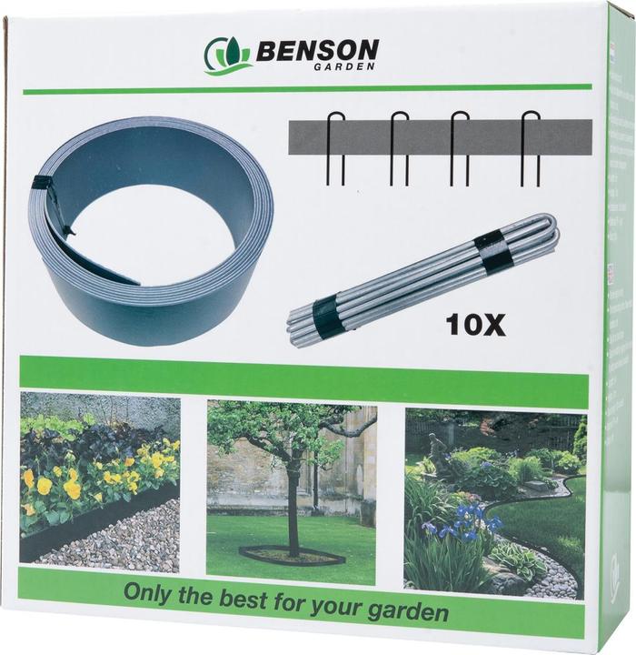 Image du produit Benson Garden Bordure de jardin en rouleau 5 m x 7 cm