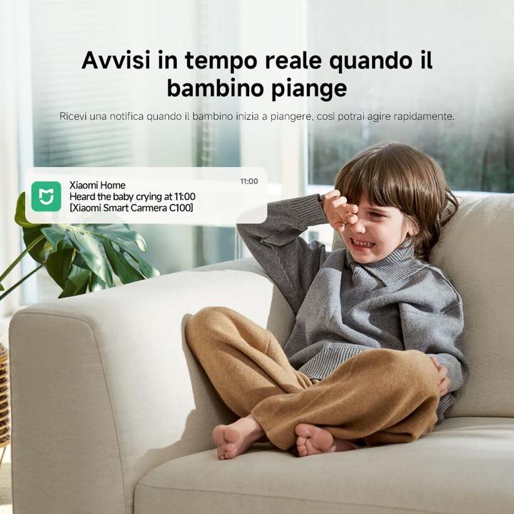 Immagine prodotto Xiaomi Smart-Kamera C100 2K EU BHR07OGL (2304 x 1296 Pixels)