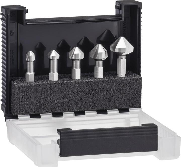 Actual product image Wiha Countersink set 5 pieces 6.3 mm (6.3, 8.3, 10.4, 12.4 mm, S16.5)