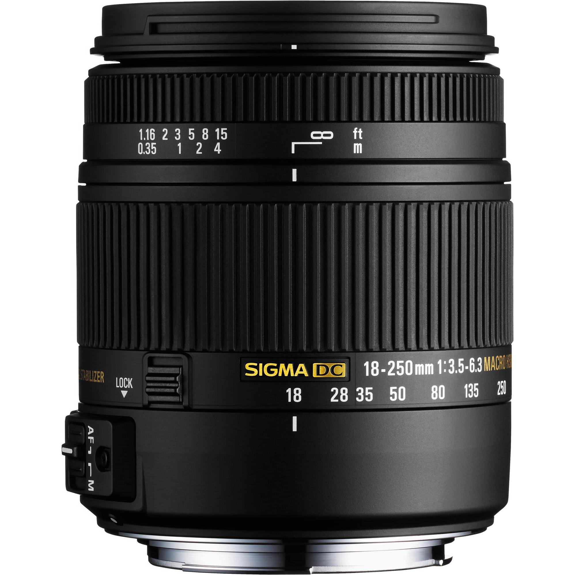 【超極上品】sigma AF 18-250mm DC os hsm macro Sigma 18-250mm, f/3.5-6.3 DC Makro OS HSM, Canon EF-S - Digitec