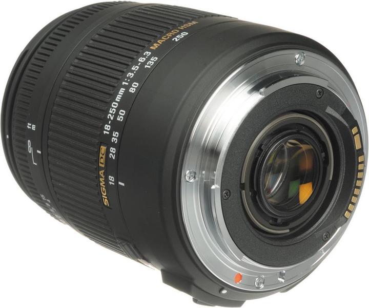 Actual product image Sigma 18-250mm, f/3.5-6.3 DC Macro OS HSM, Canon EF-S (Canon EF-S, APS-C / DX)