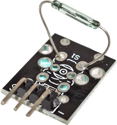 Actual product image Allnet 4duino magnetic reed sensor for smart car