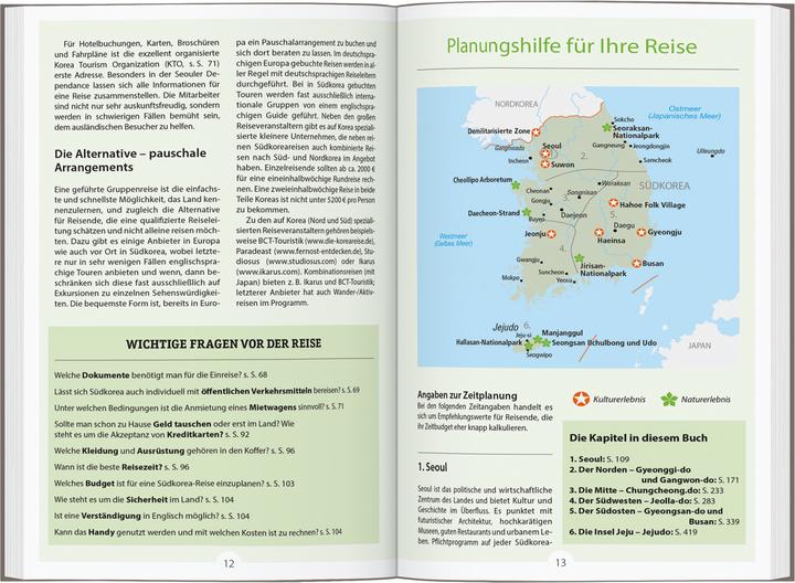 Produktbild Reise-Handbuch Reiseführer Südkorea (Deutsch, Joachim Rau, 2024)