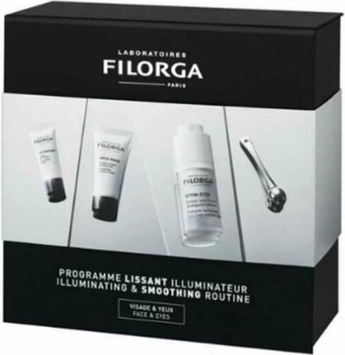 Produktbild Filorga FILORGA SET Global Anti-Ageing Routine Anti-Ageing Time-Filler Eyes 15ml + NCEF Intensive Serum 7ml (Gesichtspflege set)