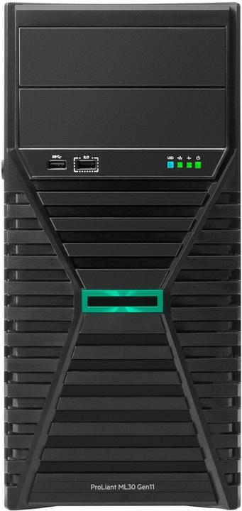 HPE ProLiant ML30 Gen11 Tour Xeon E-2434 4 coeurs 3.4GHz 1x32GB-U 8xSFF Hot Plug 2x480GB SSD VROC 800 (Intel Xeon E-2434, 32 Go, Serveur de la tour)