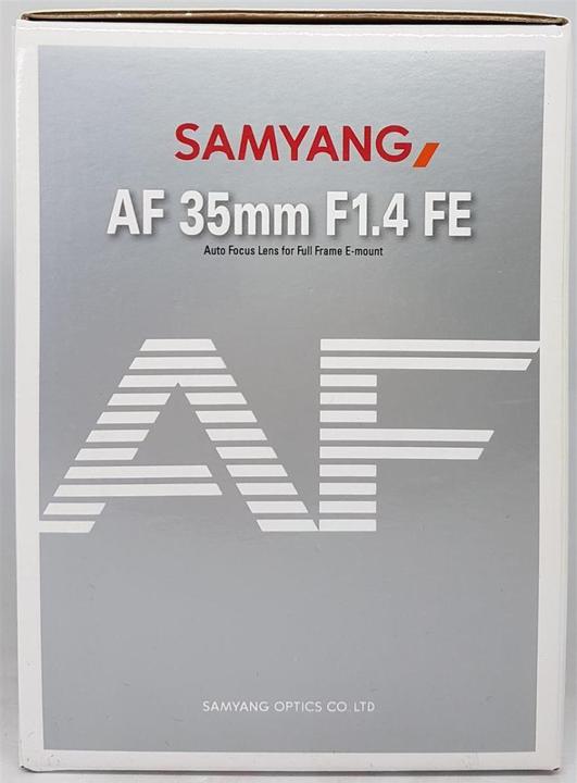 Produktbild Samyang AF 35mm F/1.4 FE, Sony E-Mount (Sony E, APS-C / DX, Vollformat)
