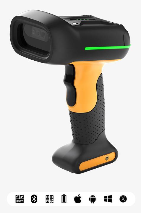 Produktbild Inateck Barcodescanner 75 black (BCST-75 black) (2D-Barcodes)
