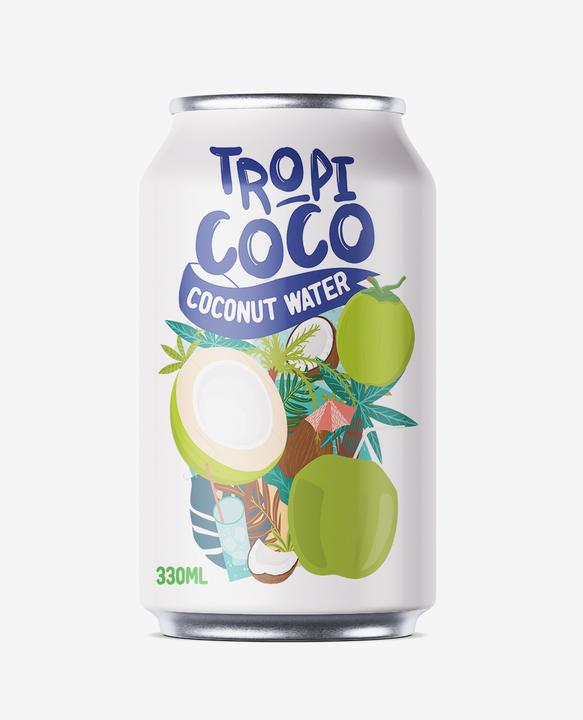 Produktbild Tropi Young Kokosnusswasser (24 x 33 cl)