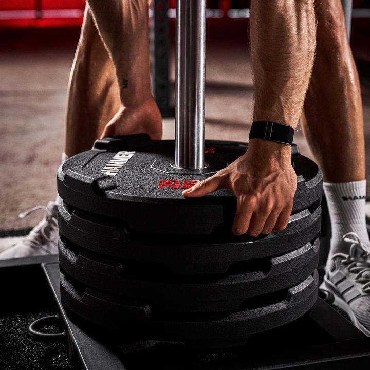 Actual product image Hammer Fitness Bumper Plate Competition (1 x 25 kg)