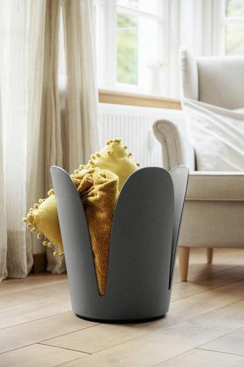 Produktbild Wenko Hocker Comiso anthrazit matt