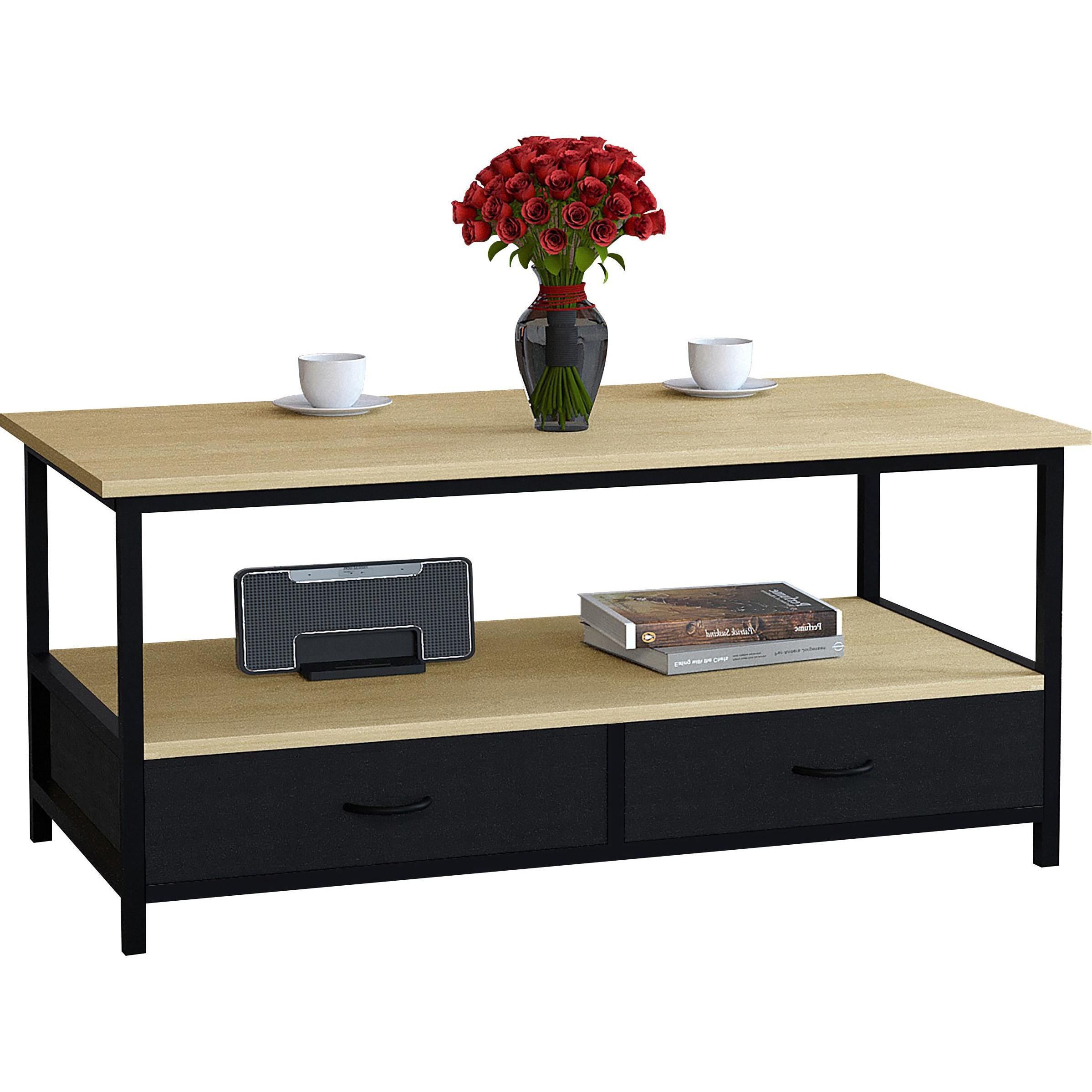 VCM, Couchtisch + Beistelltisch, Flonila (100 x 50 x 45 cm)
