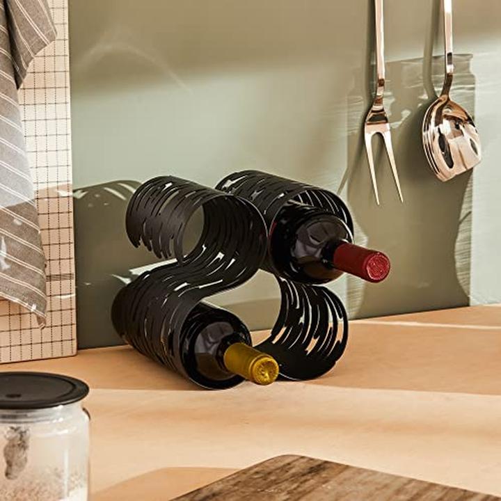 Immagine prodotto Alessi Porta bottiglie di vino (19 x 15 cm, 5 Fl.)