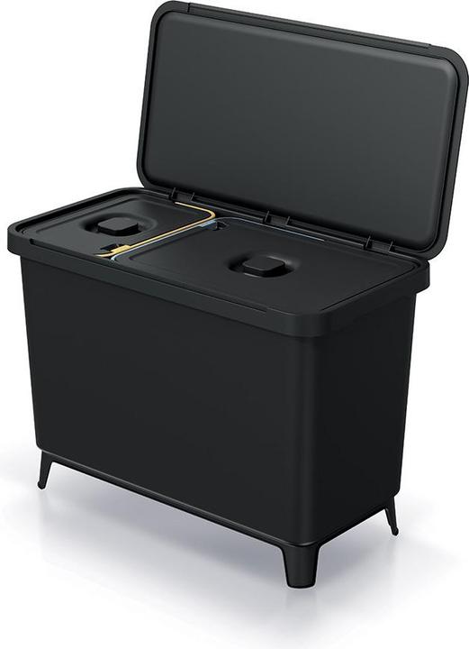Actual product image Prosperplast SYSTEMA litter bin - black recycling< (10 l)
