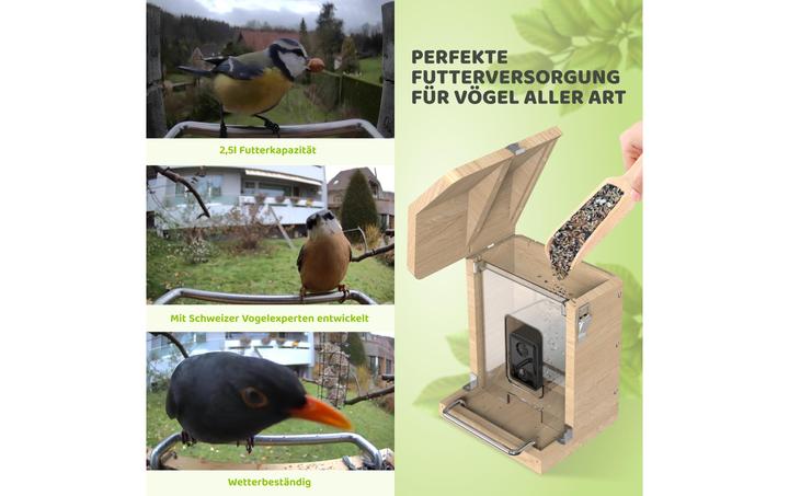 Immagine prodotto Sanilu Clean Vogelfutterhaus mit Kamera