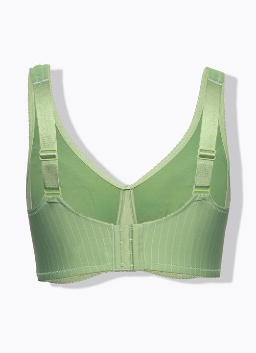 Actual product image Ulla Popken Kelly Pinstripe Support Bra (Single pack, 110 E)