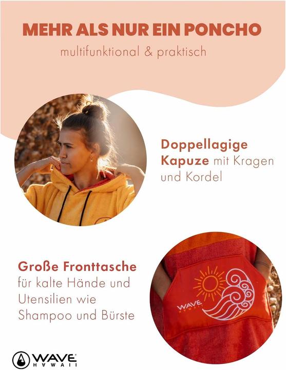 Produktbild Wave Hawaii Bade-Poncho Paia