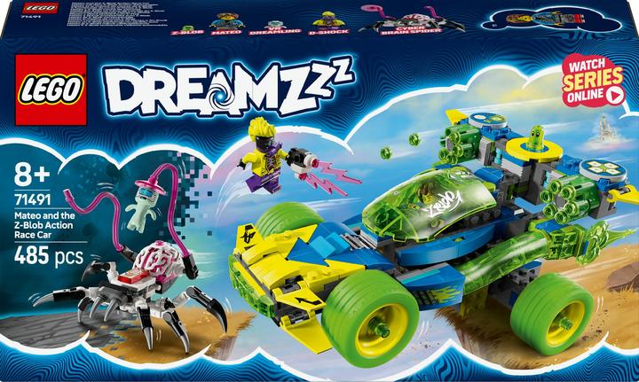 LEGO Mateo mit dem Z-Blob Action-Rennwagen (71491, LEGO Dreamzzz)