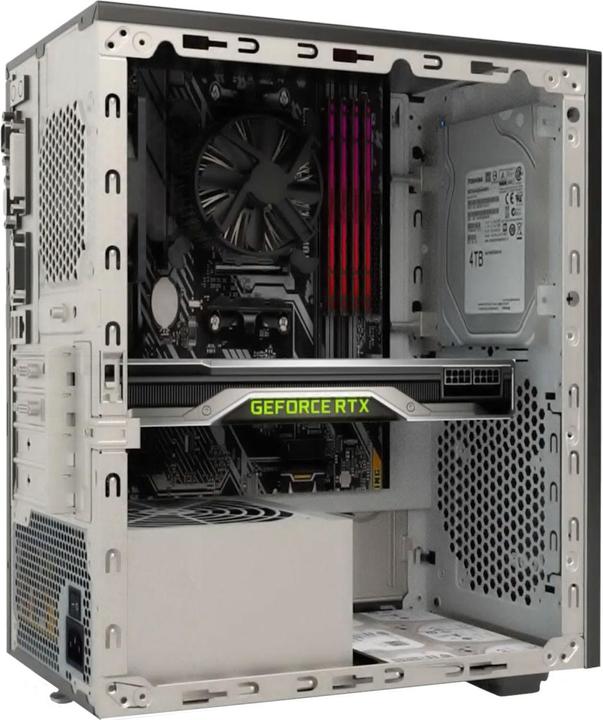 Produktbild Itek Boitier Mini Tour Micro ATX compatible Smallcom-G (Noir) (mATX, Mini-ITX)