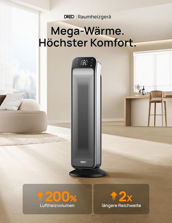 Produktbild Dreo Keramik Heizlüfter (2000 W)