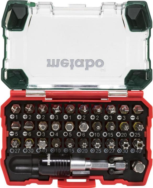 Produktbild Metabo Bit-Box SP (Kreuz Phillips PH M1, Kreuz Pozidriv PZ M1, Kreuz Pozidriv PZ M3, Kreuz Phillips PH M3, Kreuz Pozidriv PZ M2, Kreuz Phillips PH M2)