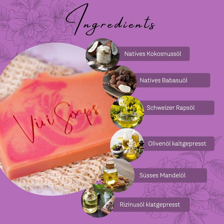 Immagine prodotto Vivi Soaps Glücklichmacher Seife mit Ginger Ale Duft (Sapone duro)