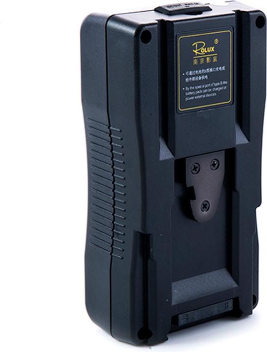 Actual product image Rolux V-Mount Battery RL-130S 130Wh 14.8V 8800mAh (1 pcs., Rechargeable battery)