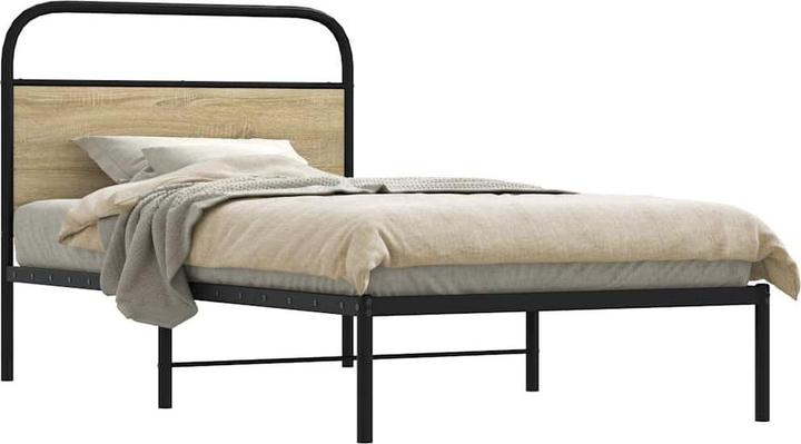 Actual product image vidaXL Bed frame without mattress (90 x 200 cm)