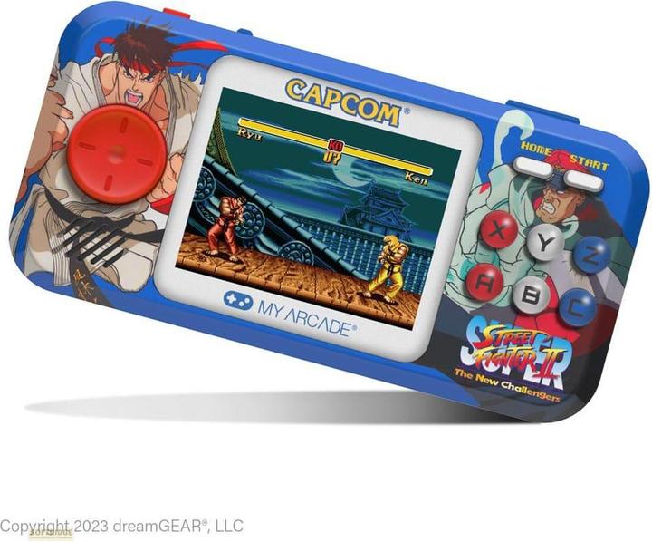 Actual product image Sombo Retro Pocket Player Street Fighter II