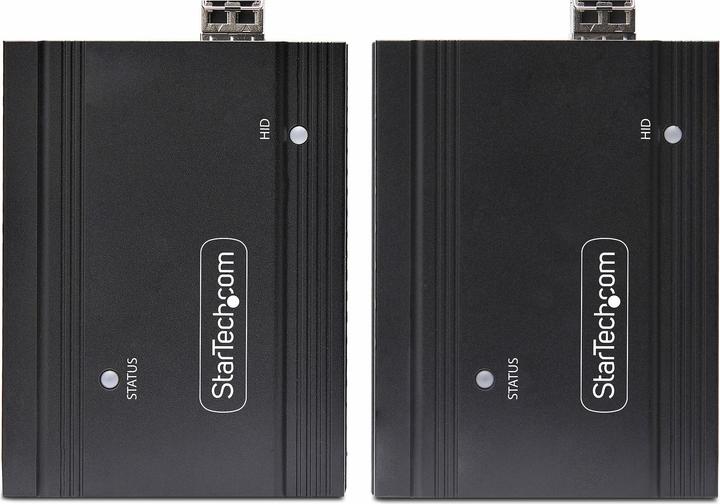 Actual product image StarTech com DisplayPort KVM Extender over Fiber Optic, 4K 60Hz, Console Extender Kit, Up to 984ft/3