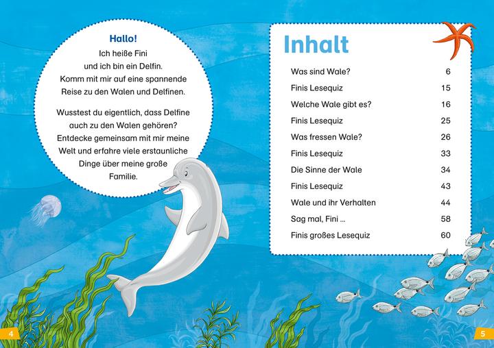 Produktbild Tessloff WAS IST WAS Erstes Lesen, Band 1: Wale und Delfine (Deutsch, Christina Braun, 2018)