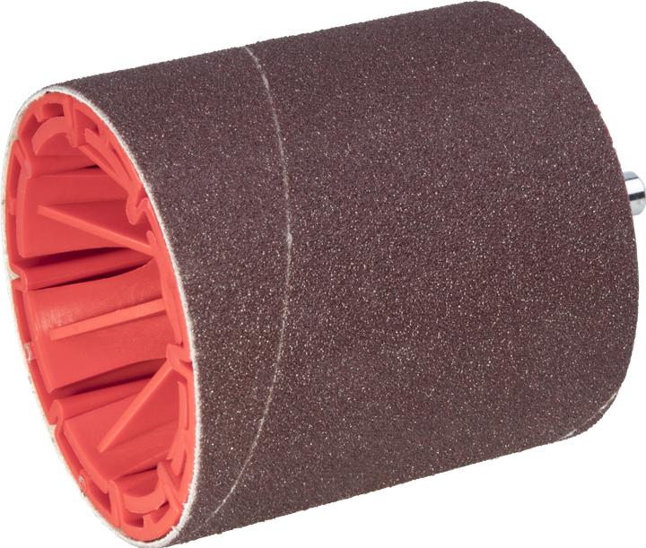 Image du produit wolfcraft 1 rouleau abrasif tige 8mm, ø75x80mm (80)