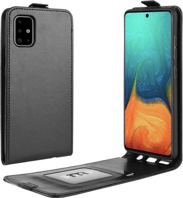 Produktbild MU Classic Leder Flipcase Hülle (Samsung Galaxy A71)