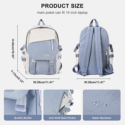 Actual product image Only-Bags.Store School Bag Secondary School Daypack, 14 Inch Laptop Backpack, Waterproof Backpack for Teenagers