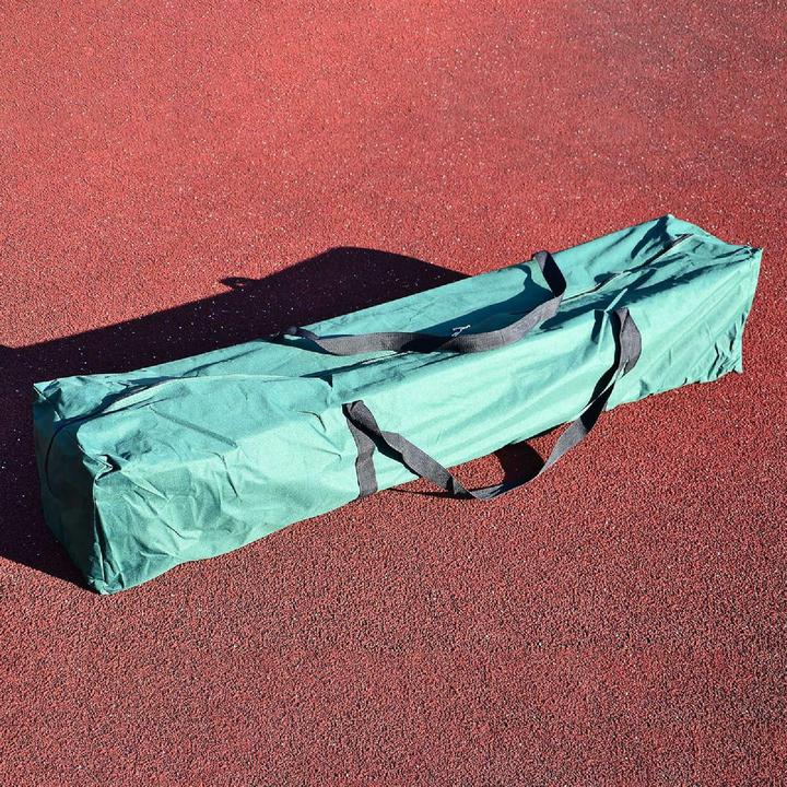 Produktbild VCM PROFI Falt Pavillon Partyzelt mit 2 Seitenteilen 3x3m grün wasserdichtes Dach (300 cm, 300 cm)