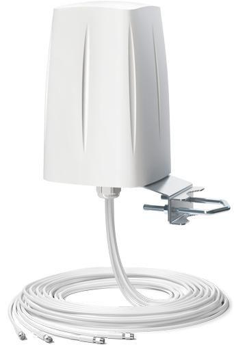 Actual product image Quwireless AOLM4 - QuOmni LTE MIMO 4x4, Omnidirectional multiband LTE MIMO 4x4 antenna