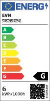 Energie-Label EVN-Lichttechnik EVN LED-Lichtband (RGBW, 500 cm, Indoor)