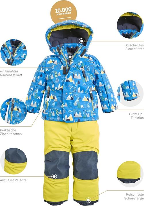 Actual product image Killtec First Instinct 3 in 1 Ski Overalls (86, 92)